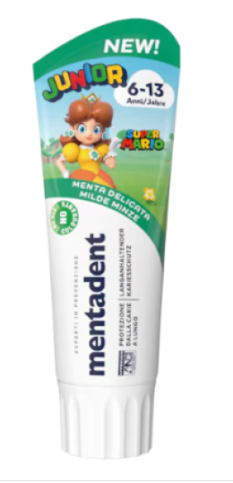 Mentadent dentifricio junior 6-13 anni